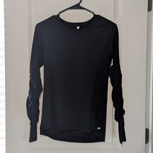 Fabletics Black Long Sleeve Tee